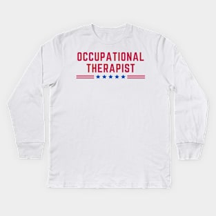 American Occupational Therapist Kids Long Sleeve T-Shirt